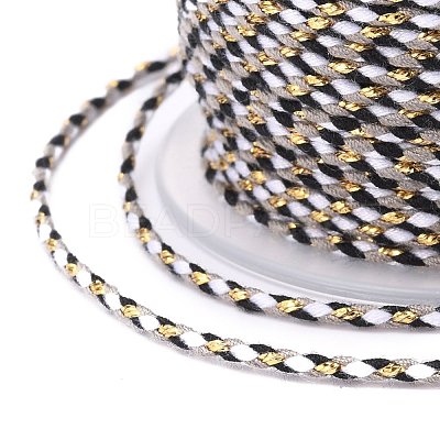 4-Ply Polycotton Cord with Metallic Thread OCOR-Z003-C08-1