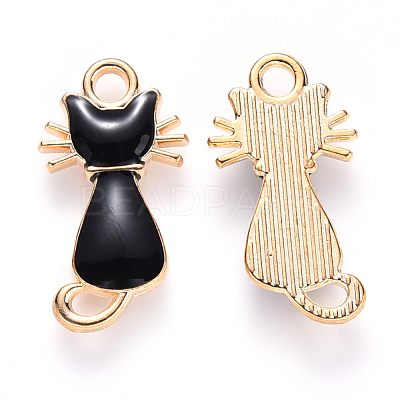 Alloy Enamel Pendants X-ENAM-S121-033A-1