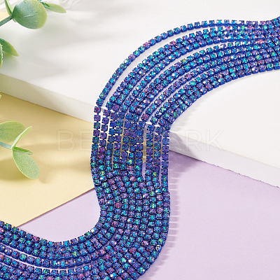 4.8 Yards Iron Rhinestone Cup Chains CH-TA0001-10B-1