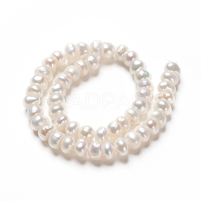 Natural Cultured Freshwater Pearl Beads Strands PEAR-I004-07B-01A-X-1
