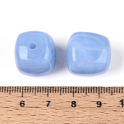 Opaque Acrylic Beads OACR-ZX006-33F-1