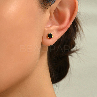 Colorful 8-Piece Stone Earrings Set for Women YJ1820-1