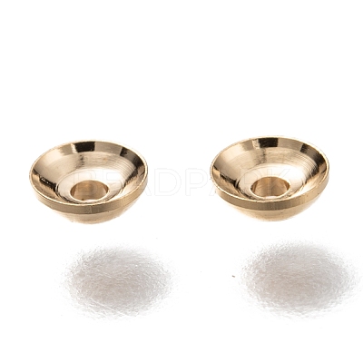 Brass Beads Caps KK-H759-37B-G-1