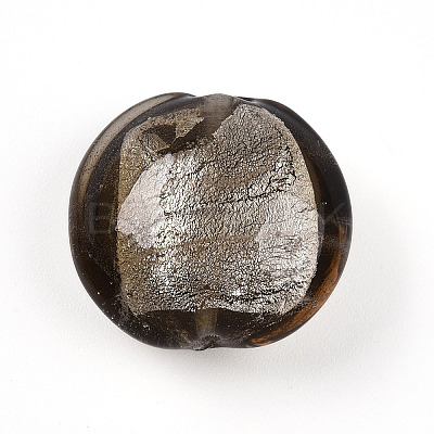 Handmade Silver Foil Glass Beads SLF20mmY-01-1