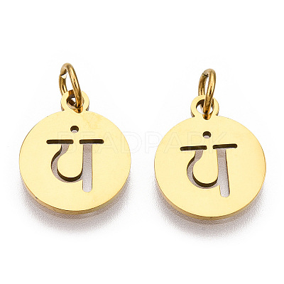 304 Stainless Steel Charms LS-STAS-Q201-T446G-06-1