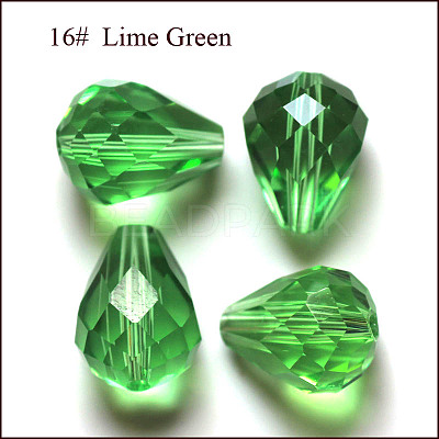 Imitation Austrian Crystal Beads SWAR-F062-12x10mm-16-1