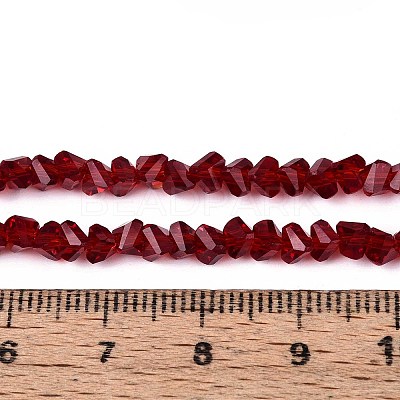 Transparent Glass Beads Strands GLAA-N018-4mm-26-1
