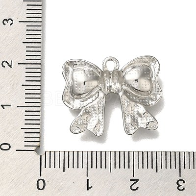 304 Stainless Steel Cabochon Settings for Enamel STAS-U031-05P-1