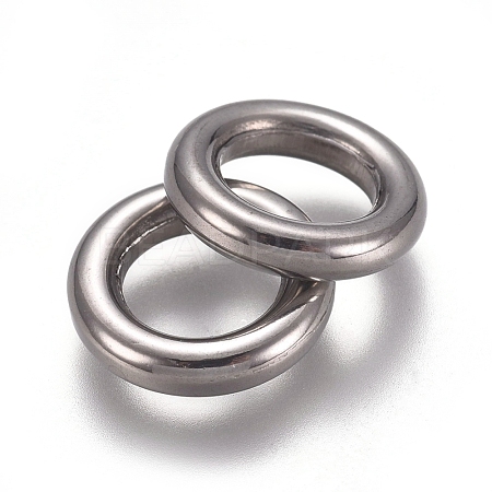 Tarnish Resistant 304 Stainless Steel Linking Ring STAS-M274-014P-1