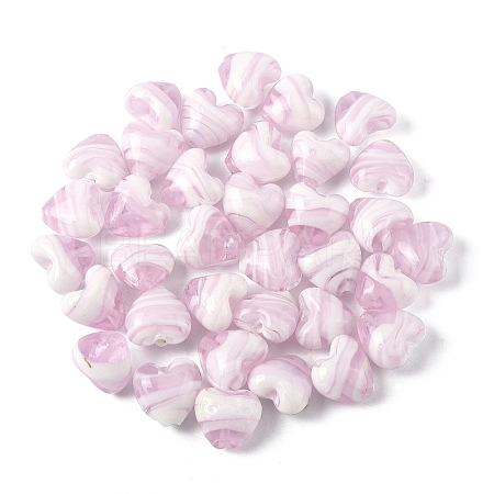 Handmade Lampwork Beads Strands LAMP-YW0002-02C-1