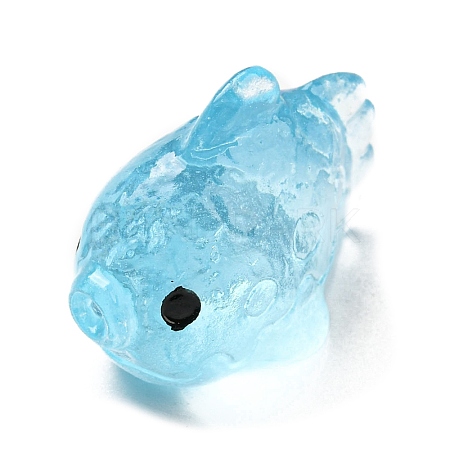 Resin Flounder Ornament CRES-B016-A06-1