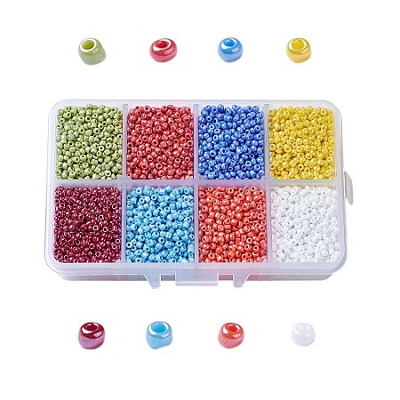 12/0 Glass Seed Beads SEED-X0050-2mm-08-1