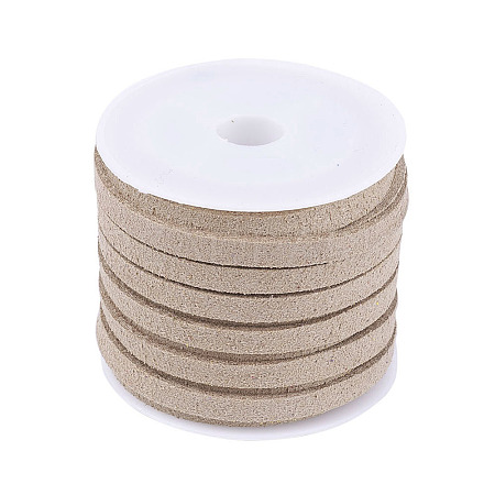 Faux Suede Cord X-LW-R003-4mm-1119-1