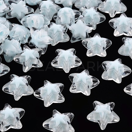 Transparent Acrylic Beads TACR-S152-11A-10-1