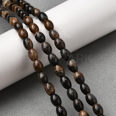 Natural Petrified Wood Beads Strands G-K362-I11-02-1