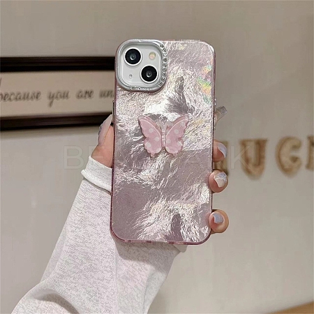 Butterfly Pattern Silicone Mobile Phone Cover PW-WGCC13A-07-1