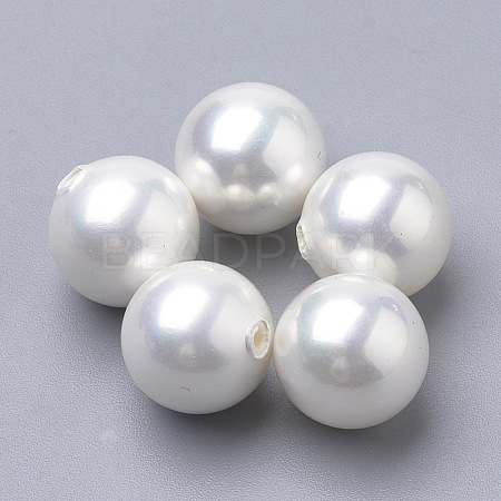 Shell Pearl Beads X-BSHE-T008-8mm-1
