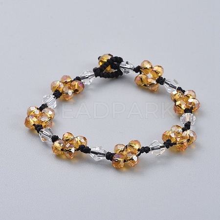 (Jewelry Parties Factory Sale)Handmade Glass Beads Bracelets BJEW-JB04673-04-1