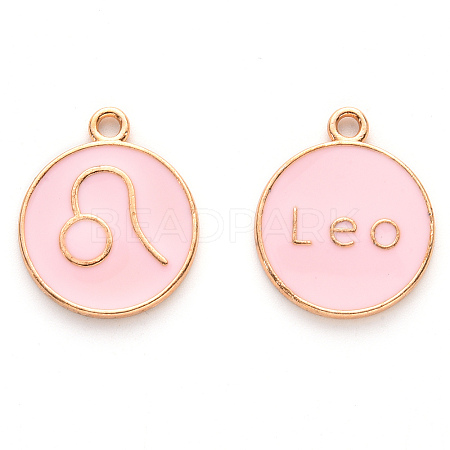 Alloy Enamel Pendants LS-X-ENAM-S124-01A-09G-1