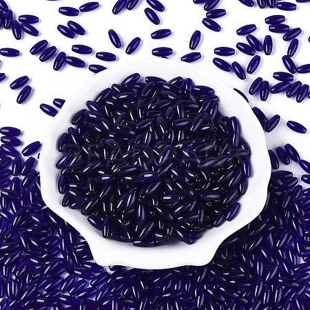 Transparent Colours Glass Seed Beads SEED-T007-16O-1