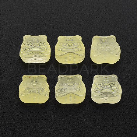 Transparent Glass Beads GLAA-T022-22-D01-1
