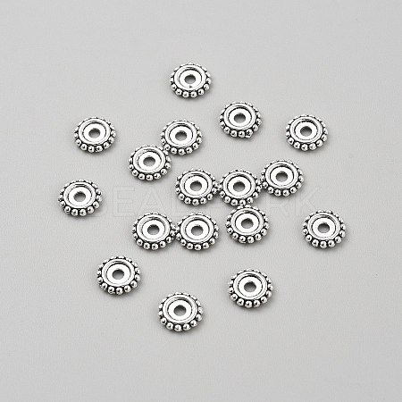 Zinc Alloy Spacer Beads PALLOY-WH0048-24AS-04-1