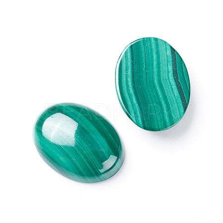Natural Malachite Cabochons G-E557-03J-1