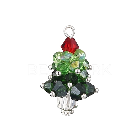 Glass Pendants PALLOY-JF04431-01-1