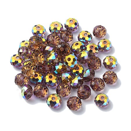 AB Color Plated Glass Beads EGLA-P059-03A-AB12-1