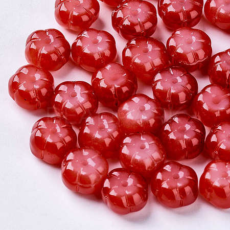 Imitation Jade Glass Beads GLAA-S190-002A-01-1