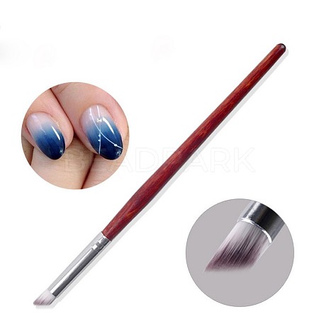 Diagonal Shape Nail Art Brush Pen MRMJ-G007-02-1