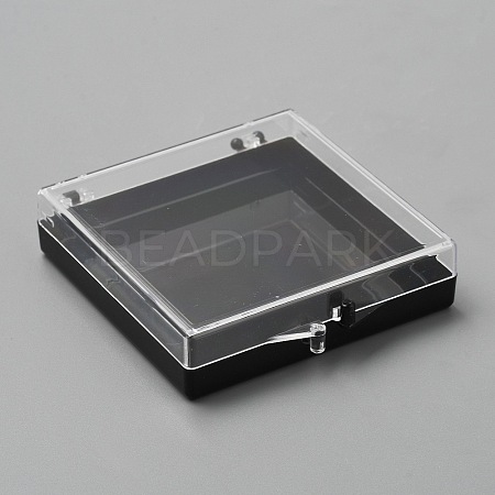 Square Acrylic Empty DIY Hand-wearing Armor Storage Case MRMJ-WH0075-142C-1