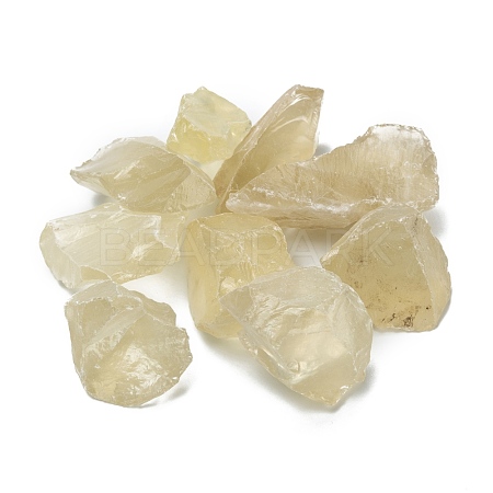 Rough Raw Natural Lemon Quartz Beads G-P452-02-1