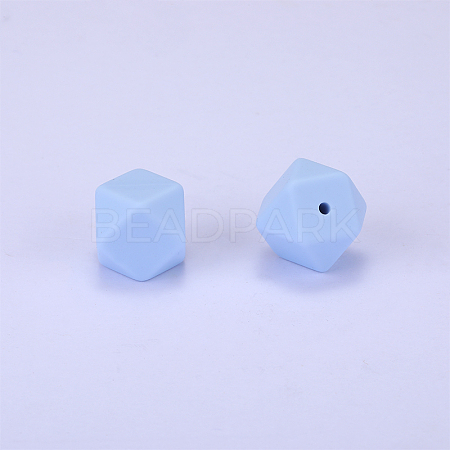 Hexagonal Silicone Beads SI-JX0020A-86-1