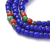 Three Loops Stretch Wrap Bracelets BJEW-JB05018-03-3