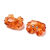 Transparent Glass Enamel Beads LAMP-V001-08I-2