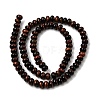 Natural Red Tiger Eye Beads Strands G-A280-A05-01-3