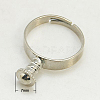 Brass Ring Components KK-E287-P-1