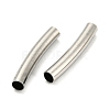 Non-Tarnish 304 Stainless Steel Tube Beads STAS-B047-27B-P-2