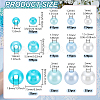 12 Styles ABS Plastic Imitation Pearl Beads FIND-PH0028-47-2
