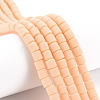 Polymer Clay Bead Strands CLAY-T001-C47-1