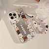 Cat Mirrored Axrylic Mobile Phone Cover PW-WG472D8-06-1