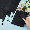 Nylon Shoes Storage Drawstring Bags ABAG-WH0038-40-3