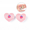 Transparent Printed Acrylic Beads MACR-S373-124-H10-1