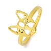 201 Stainless Steel Adjustable Ring for Women RJEW-D082-01A-1