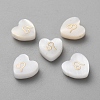 5Pcs Natural White Shell Beads BSHE-TAC0004-02G-1