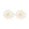 Flower Acrylic Bead Caps SACR-T017-50A-3