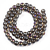 Electroplate Transparent Glass Beads Strands LS-GLAA-T032-T6mm-AB02-3