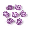 Glazed Porcelain Beads PORC-I028-02F-01-1