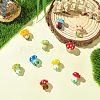 10Pcs 10 Colors Handmade Lampwork Beads LAMP-CJ0002-81-5